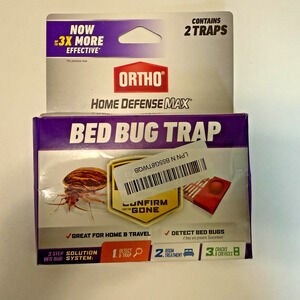 Ortho Home Defense MAX Bed Bug Traps (2 Pack) New In Box